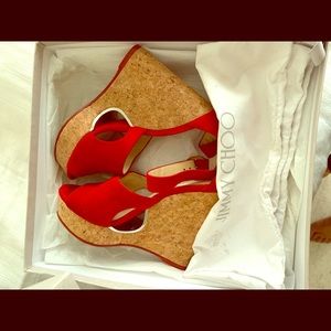 Jimmy Choo size 7 wedges